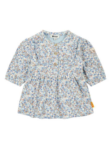Steiff Jurk lichtblauw/beige