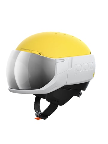 POC Ski-/ Snowboardhelm "Levator MIPS" in Weiß/ Gelb