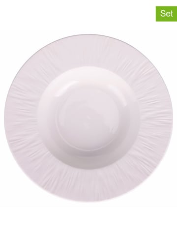 Villa d´Este 3er-Set: Suppenteller ''Horeca'' in Weiß - Ø 23,7 cm