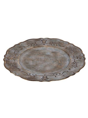 Villa d´Este 6er-Set: Platzteller ''Antique Duchessa'' in Gold - Ø 33 cm
