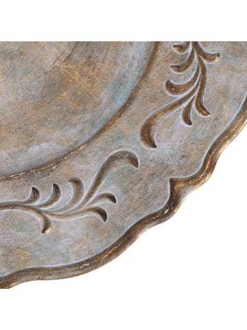 Villa d´Este 6-delige set: onderborden "Antique Duchessa" goudkleurig - Ø 33 cm