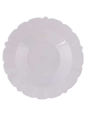 Villa d´Este 18tlg. Tafelservice ''Scalloped B'' in Weiß