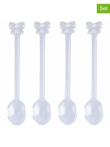 Villa d´Este 4-delige set: koffielepels "Xmas Fiocchi" - (L)14 cm