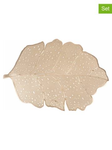 Villa d´Este 6er-Set: Tischsets in Gold - (L)45 x (B)30 cm