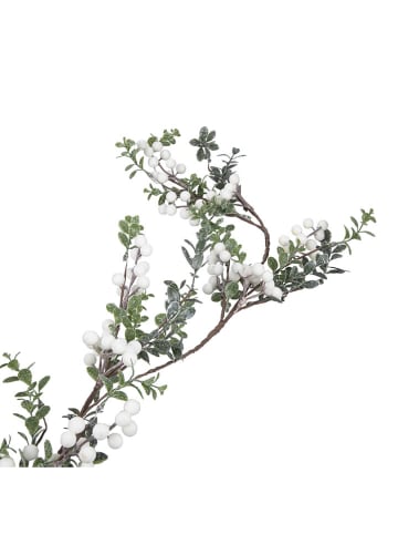 Villa d´Este Figurka dekoracyjna "Christmas Gnome" w kolorze zielono-czerwonym - dł. 38 cm