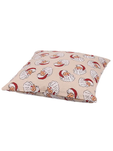 Villa d´Este Decoratief kussen "Father Christmas" beige - (L)40 x (B)40 cm