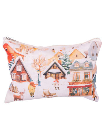 Villa d´Este Kosmetyczka "Winter Village" ze wzorem