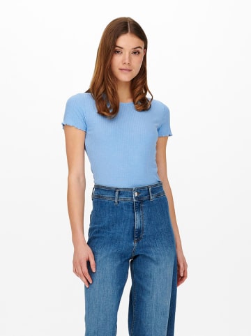 ONLY Shirt "Emma" lichtblauw