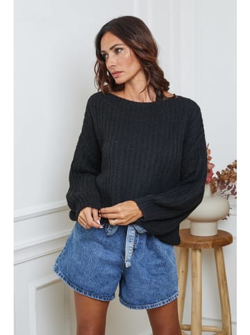 So Cachemire Trui "Candji" zwart