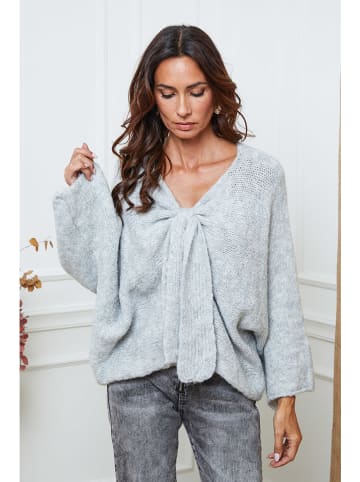 So Cachemire Pullover "Chiwel" in Grau