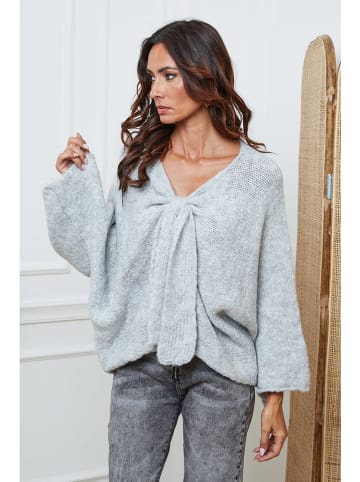 So Cachemire Pullover "Chiwel" in Grau