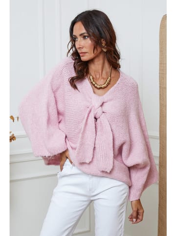 So Cachemire Trui "Chiwel" lichtroze