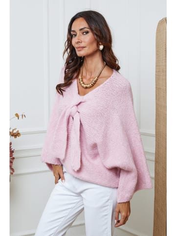 So Cachemire Trui "Chiwel" lichtroze