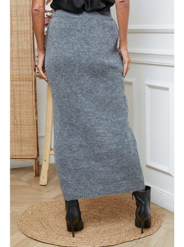 So Cachemire Strickrock "Doristo" in Grau