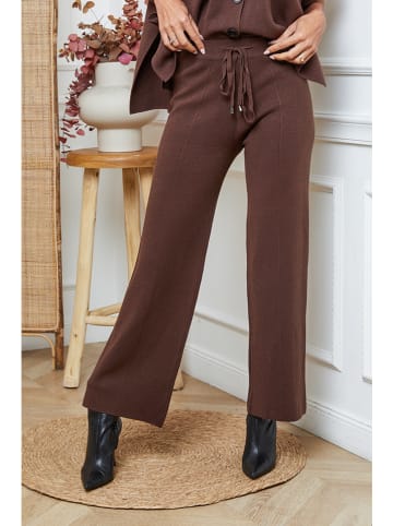 So Cachemire Broek "Echel" bruin