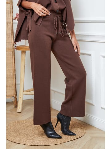 So Cachemire Broek "Echel" bruin