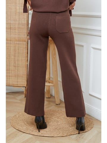So Cachemire Broek "Echel" bruin