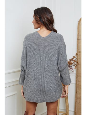 So Cachemire Vest "Enouka" grijs