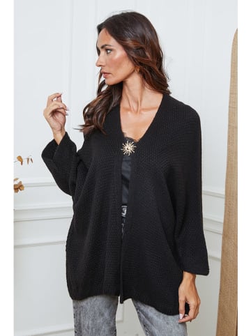 So Cachemire Cardigan "Enouka" in Schwarz