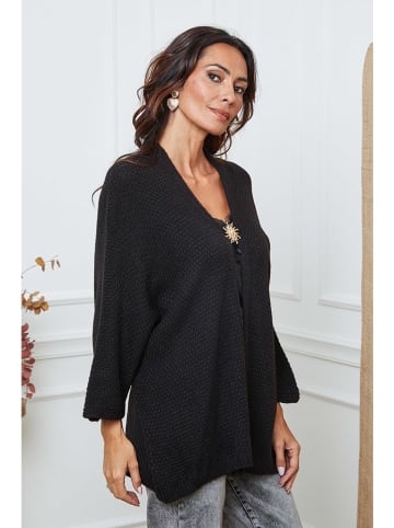 So Cachemire Cardigan "Enouka" in Schwarz