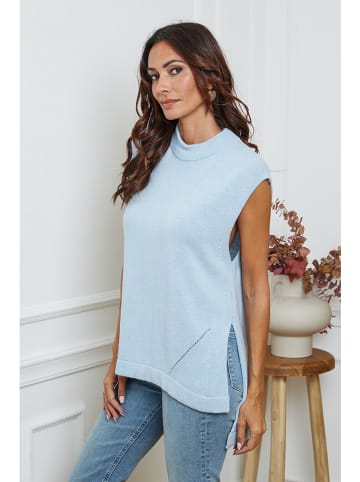 So Cachemire Pullover "Ernon" in Hellblau