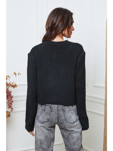 So Cachemire Cardigan "Fakis" in Schwarz