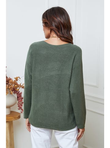 So Cachemire Trui "Ianaz" kaki