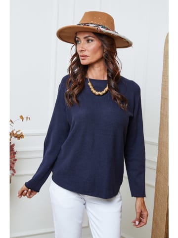 So Cachemire Pullover "Ianaz" in Dunkelblau