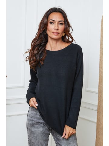 So Cachemire Pullover "Ianaz" in Schwarz