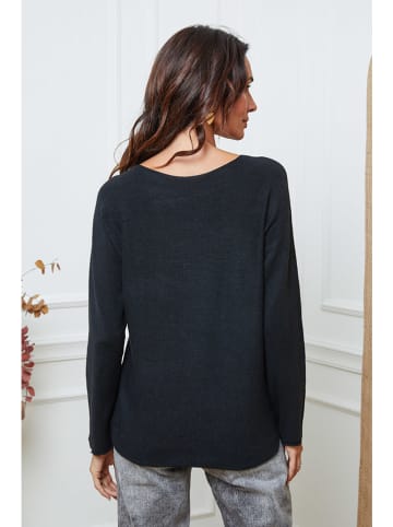 So Cachemire Pullover "Ianaz" in Schwarz