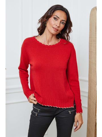So Cachemire Pullover "Kedis" in Rot