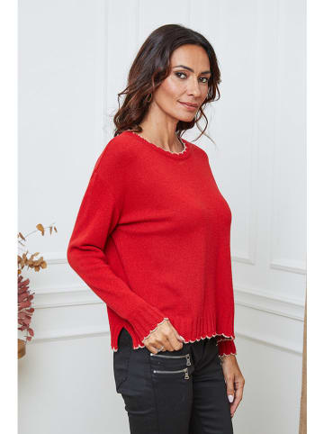 So Cachemire Pullover "Kedis" in Rot