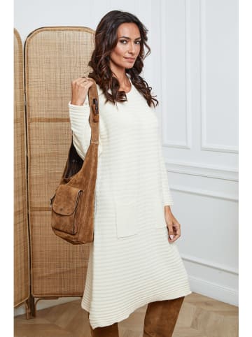 So Cachemire Strickkleid "Marwel" in Creme