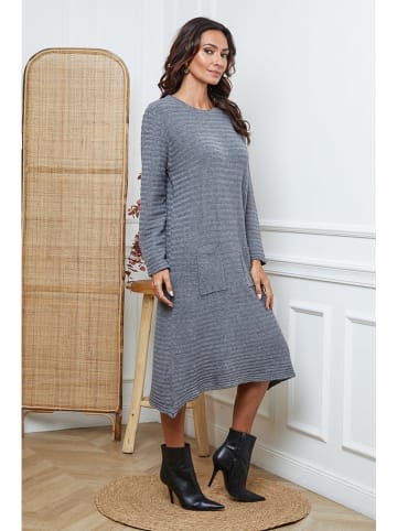 So Cachemire Strickkleid "Marwel" in Grau