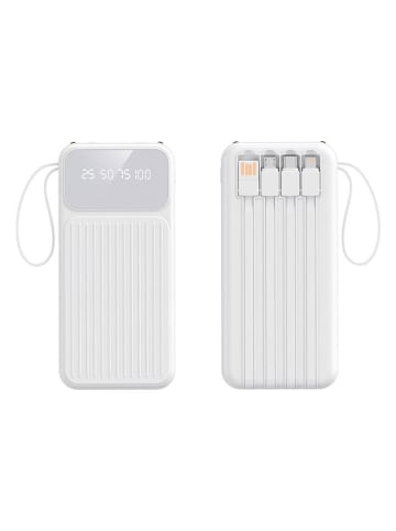 SWEET ACCESS Powerbank w kolorze białym - 30.000 mAh