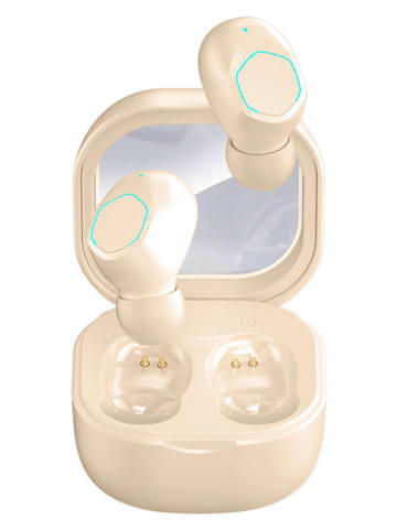SWEET ACCESS Słuchawki Bluetooth In-Ear w kolorze beżowym