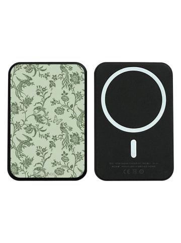 SWEET ACCESS Powerbank w kolorze czarno-zielonym - 10.000 mAh