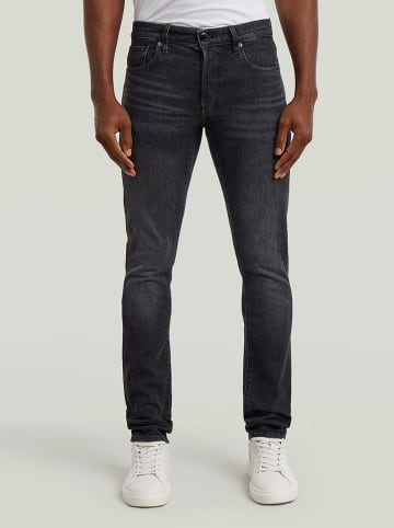 G-Star Dżinsy "3301" - Slim fit - w kolorze antracytowym