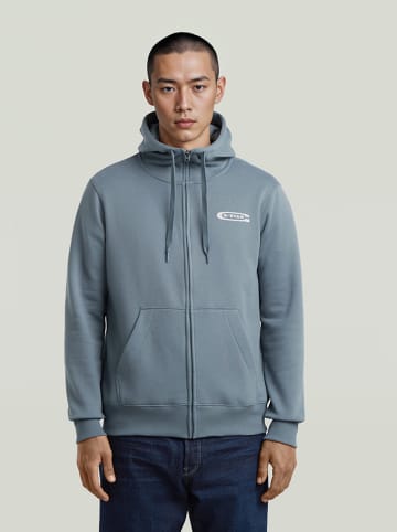 G-Star Sweatjacke in Hellblau