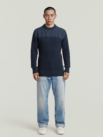 G-Star Sweter w kolorze granatowym