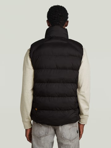 G-Star Steppweste in Schwarz