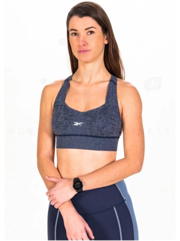 Reebok Biustonosz sportowy w kolorze granatowym