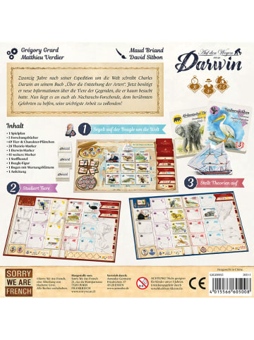 Asmodee Spel "In de voetsporen van Darwin" - vanaf 8 jaar