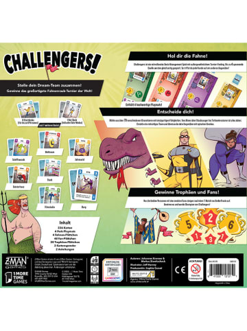 Asmodee Kaartspel "Challengers!" - vanaf 8 jaar