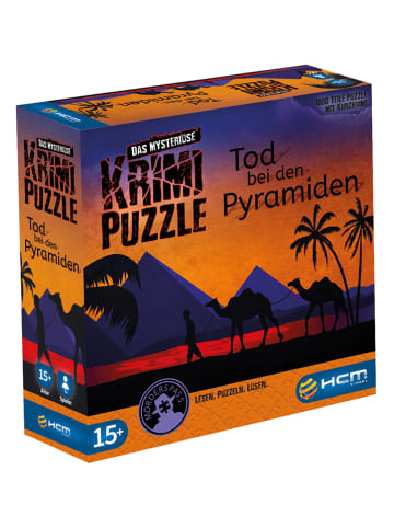 HCM 1.000tlg. Krimi-Puzzle "Tod bei den Pyramiden" - ab 15 Jahren