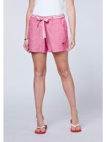 Polo Sylt Linnen short lichtroze