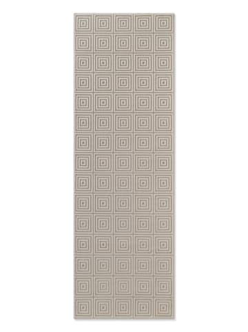 Elle Decoration Kurzflor-Teppich "Perles" in Beige/ Weiß