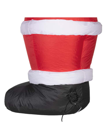 Hollybell Dmuchana dekoracja LED w kolorze czerwonym - 78 x 126 x 50 cm