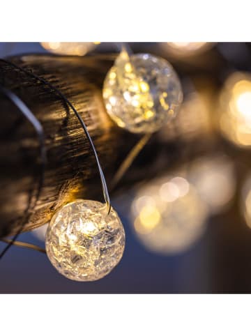 Hollybell 2-delige set: ledlichtkettingen warmwit - (L)190 cm