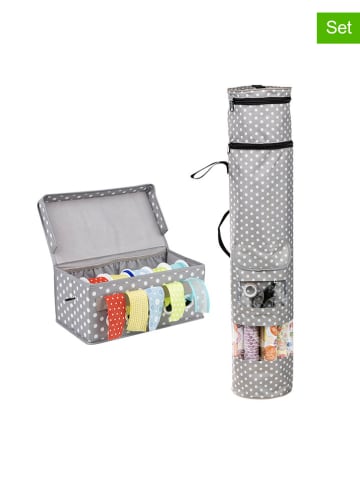 Profiline 6tlg. Geschenkpapier-Set in Grau/ Bunt